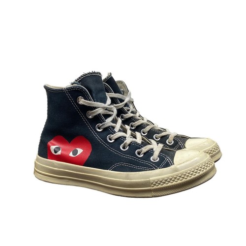 Converse Comme des Garcons Play Sneakers alte in tela donna 7 uomo 5