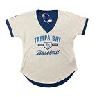 Genuine Merchandise Majestic Women&#39;s Short Sleeve Tampa Bay Rays V Neck Jersey