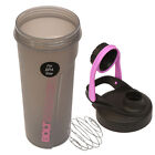 Protein Shaker Bottle 700ml With Mixing Ball For Gym Pre Work Out Fitness Freak