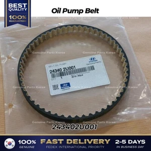 ⭐Genuine⭐ Oil Pump Belt 243402U001 for Hyundai Tucson Kona Kia Seltos Sportage - Picture 1 of 1