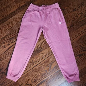 Champion Girl's Reverse Weave Deep Pink Joggers GF877 Pockets Large Immaculate  - Picture 1 of 13