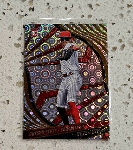 2022 Chronicles Bryson Stott RC Revolution Rare Groove Parallel #40 Phillies