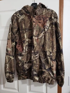 Redhead Squaltex II Youth XXL 18/20 Camo Hooded Hunting Jacket Mesh Lined - Picture 1 of 5