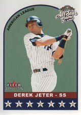 2002 Fleer Tradition Update Baseball #U307 Derek Jeter All Star