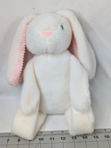 White Rabbit Plush Bunny 10 Inch Hook Look Arms Legs MTY Stuffed Animal Toy - Picture 1 of 9