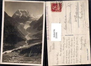221958,Arolla et le Mont Collon Bergkulisse Kt Wallis - Picture 1 of 1