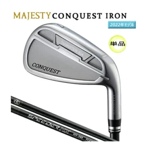 NEW MAJESTY CONQUEST Iron #Aw(1Club) Speeder NX HV340 Flex: SR Single Wedge - Picture 1 of 6