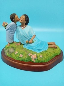 THOMAS BLACKSHEAR EBONY VISIONS - PLANTING A KISS - Picture 1 of 10