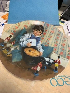 1982 RECO LITTLE JACK HORNER COLLECTORS PLATE JOHN McCLELLAND (334) - Picture 1 of 4