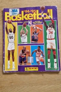 BASKET ALBUM PANINI NBA BASKETBALL 94 95 COMPLET POSTER PRESENT - Foto 1 di 6