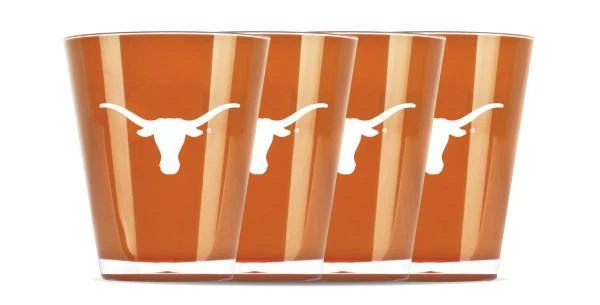 Texas Longhorns Shot Glass Set Acrylic Set of 4 - Image 1 of 1