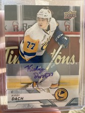 2018-19 Upper Deck CHL Kirby Dach Auto RC Autograph Rookie Rare Montreal Canada