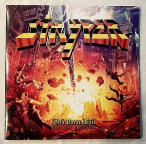 Stryper - God Damn Evil / Deluxe Edition Yellow Pop-Up VINYL (NEW) Numbered - Picture 1 of 9
