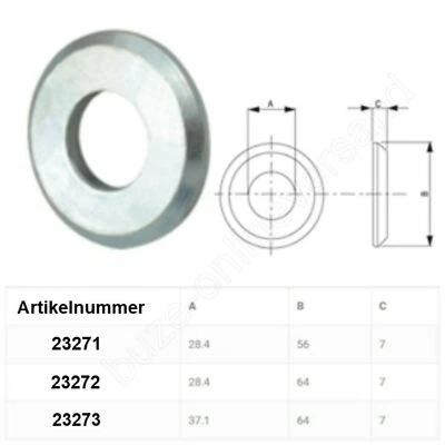 Auswahl Unterlenker Distanzscheibe Kat. 2 / 3  Scheibe Distanzring für Kugel Neu - Bild 1 von 3