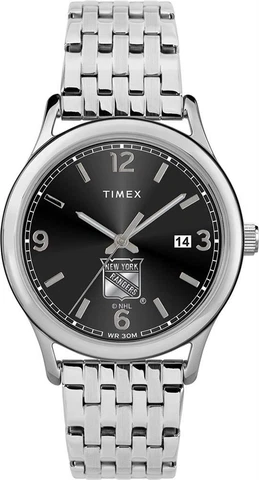 Women's New York Rangers NY Watch Timex Sage Stainless Watch Cover