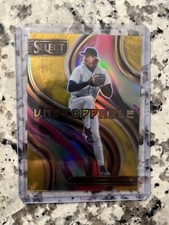 2023 Panini Select Unstoppable Randy Johnson Gold #7/10
