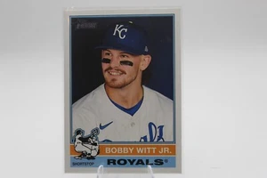 2025 Topps Heritage Baseball Bobby Witt Jr #92 - Foto 1 di 2