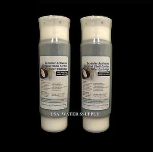 Aqua-Pure AP117 Compatible GAC Water Filters Premium Carbon GAC-10-AP117 2 PACK - Picture 1 of 1