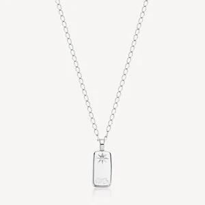 BROSWAY ESSENTIAL COLLANA LUNGA A MAGLIA CON PENPENTE DA DONNA IN ACCIAIO BNL049 - Foto 1 di 4