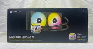 Refroidisseur CPU liquide Corsair iCUE H115i ELITE CAPELLIX XT - AF140 RGB ELITE Ventilateurs - Photo 1/18