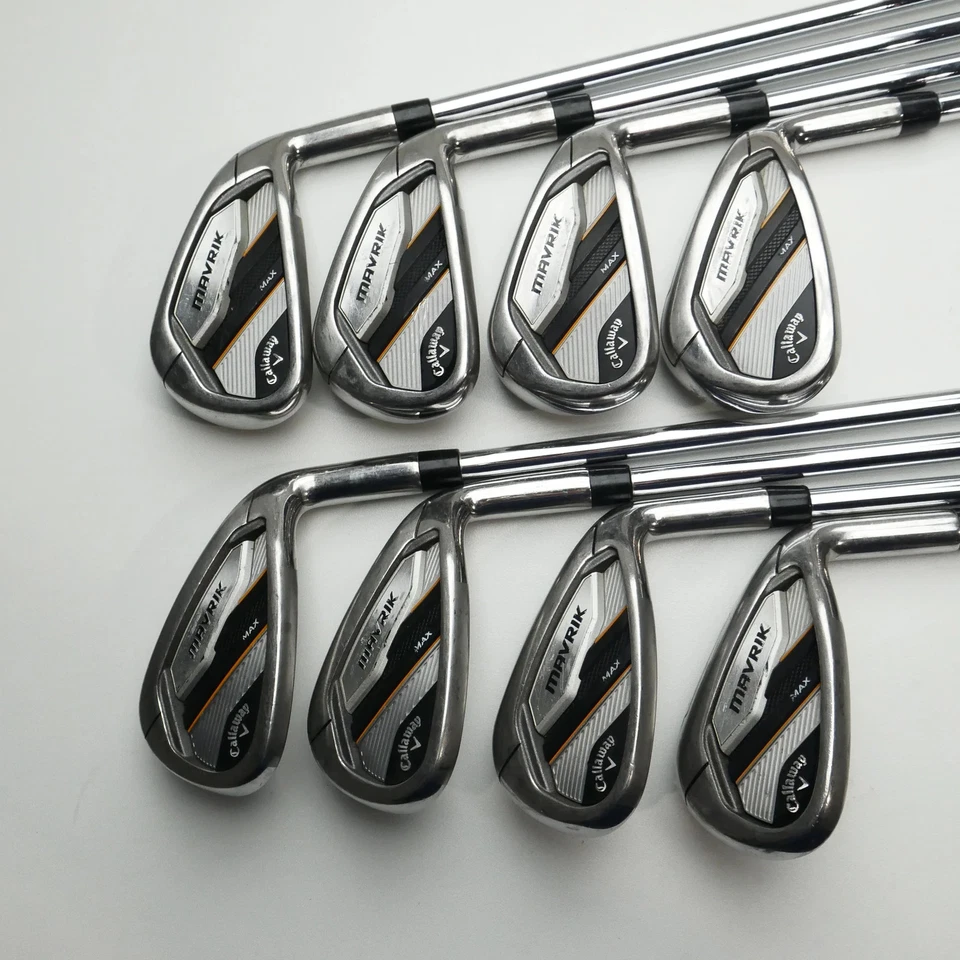 Used Callaway Mavrik Max Iron Set / 5 - SW + AW / Regular Flex - Image 1 of 4