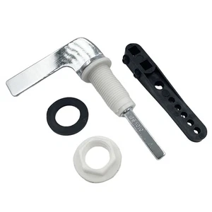 Strong and Sturdy Zinc Alloy Toilet Handle Replacement Kit for Durability - Picture 1 of 19