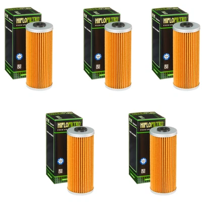 Hiflofiltro HF895 Oil Filter 5 Pack Ural 750 Gear Up, 750 Patrol, 750 Ranger - Image 1 of 2