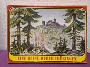 DDR BRETTSPIEL -EINE REISE DURCH THÜRINGEN- 60er Jahre in OVP mit ANLEITUNG  - Bild 1 von 9