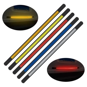 Car Anti-rear-end Reflective Strip Trunk Anti-scratch Rubber Rear Bumper Strip - Picture 1 of 14
