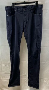 Emporio Armani Mens Blue Casual Pants Trousers Size 36 - Picture 1 of 6