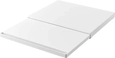 Kitchen Under Appliances Sliding Table White Approx. W45 x D39~64.5 x H4cm Tower - Image 1 of 4