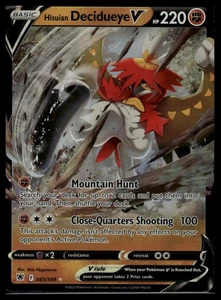 SWSH10: Resplandor Astral #083/189 Hisuian Decidueye V - Imagen 1 de 2