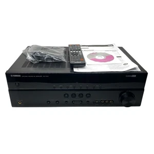 Yamaha RX-V371 5.1 Channel HDMI Home Theater AV Receiver + Remote Bundle -Tested - Picture 1 of 16