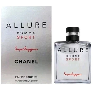 Chanel Allure Homme Sport SUPERLEGGERA EDP Limited 3,4 oz/100 ml DESCONTINUADO - Imagen 1 de 8