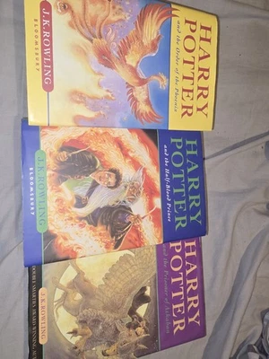 Harry Potter Books 1st Edition 2 Are First Editio - Image 1 of 4