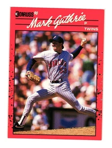 1990 Donruss #622b Mark Guthrie Minnesota Twins - Picture 1 of 2