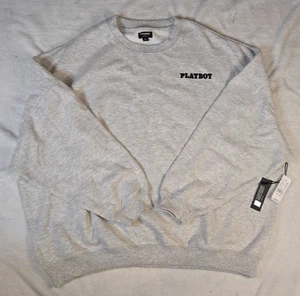 Playboy PacSun Bordado Logo Polar Cuello Redondo Pullover Sudadera Talla XLarge - Imagen 1 de 6