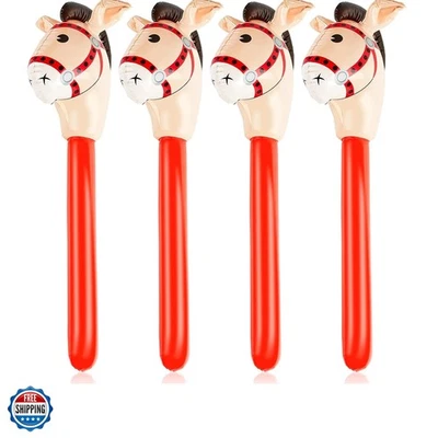 Balão inflável de cabeça de cavalo 4 peças para tema... - Imagem 1 de 4