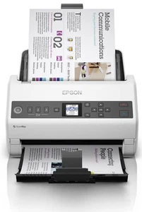 Epson Workforce DS-730N Standalone-Netzwerkscanner mit Einzelblatteinzug und Eth - Photo 1/7