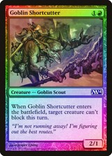 Goblin Shortcutter FOIL Magic 2014 / M14 NM Red Common MAGIC MTG CARD ABUGames