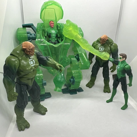 Mattel DC Comics Universe Green Lantern Movie Figure Lot 3.75”, Colossal Armor Cover