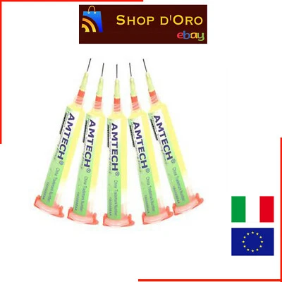FLUSSANTE FLUX PASTA GEL SALDANTE AMTECH NC-559-ASM FLUSSANTE SALDATURE