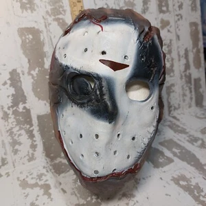Maschera Halloween F13 Jason Venerdì 13 2014 - 2020 Nuova Linea Faccia Spaventosa - Foto 1 di 8