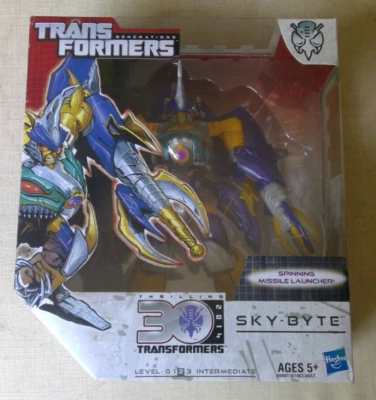 Transformers Generations SKY-BYTE Predacon Thrilling 30th Anniversary 2014 NEW - Image 1 of 2