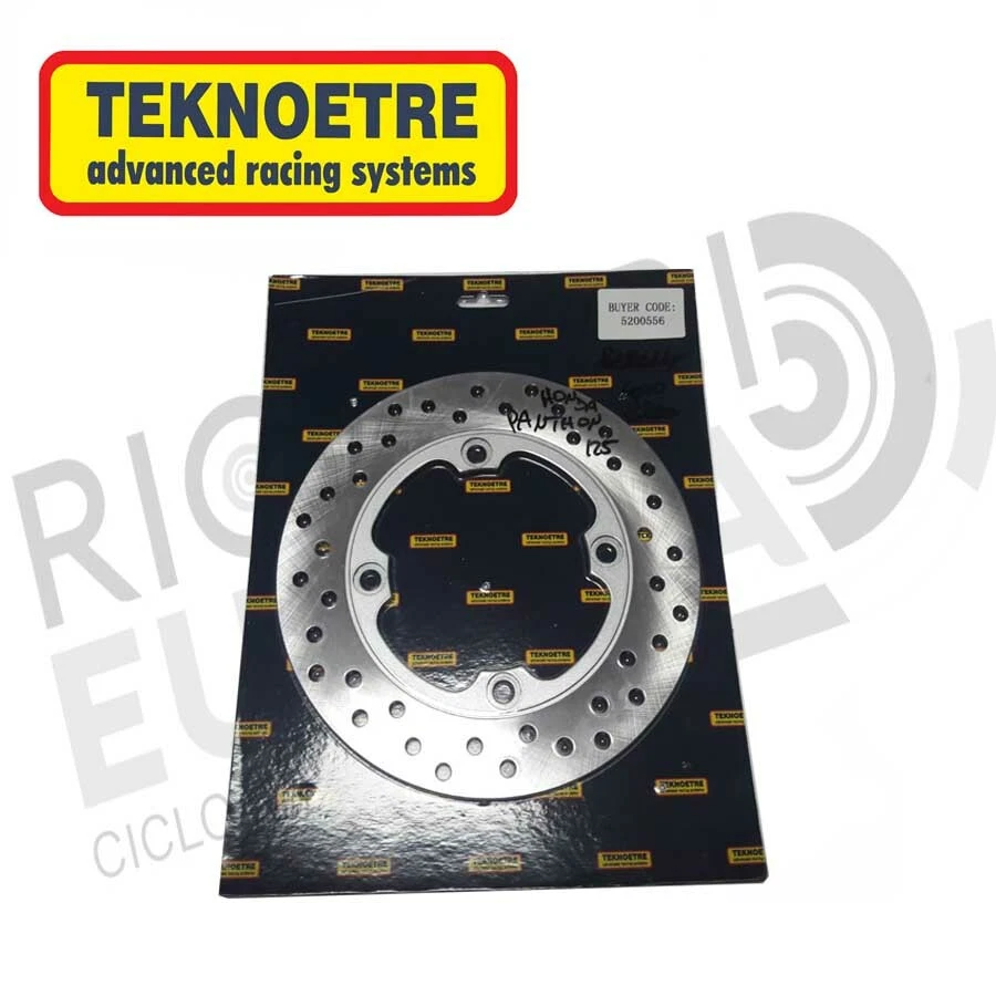 DISCO FRENO NX DOMINATOR 650 92 POSTERIORE - DX TEKNOETRE 5200556 - Immagine 1 di 1