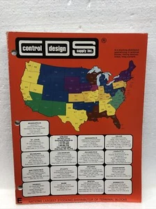 Vintage Control Design Supply Electrical Catalog - Picture 1 of 4