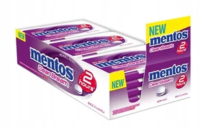12Pcs Mentos Clean Breath 2 Hours Sugar Free Berry Flavour Pastilles - Picture 1 of 2