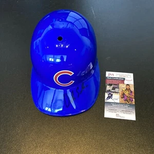 Dick Selma Signed Full Size Chicago Cubs Baseball Helmet 1969 Cubs JSA COA - Picture 1 of 5