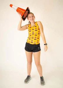 Camiseta deportiva Traffic Cones Performance XXS-XL para mujer - Imagen 1 de 7