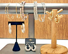 Lot 8 Pairs Fashion Rhinestone Gold Silver Tone Large Pierce Bling Hoop Earrings